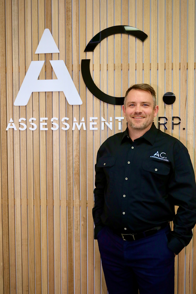 Ben Bailey CEO Assessment Corp NSW Terrigal Office