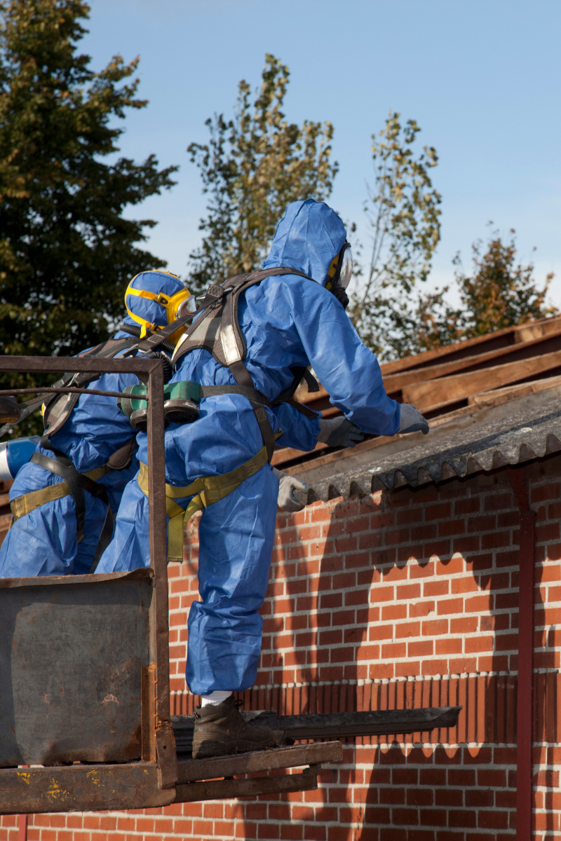 Close-up of roofing and eaves showing typical locations where asbestos hides in NSW homes, especially in old corrugated sheeting.