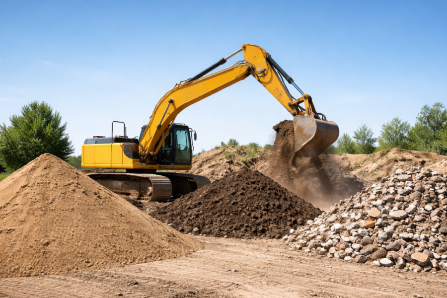 Separated soil stockpiles to support VENM report NSW classification